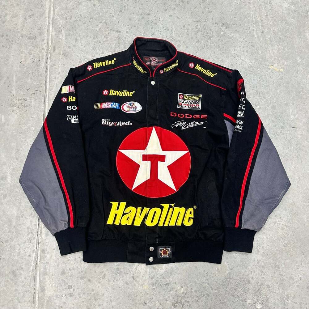 JH Design Havoline NASCAR Racing Jacket - Large